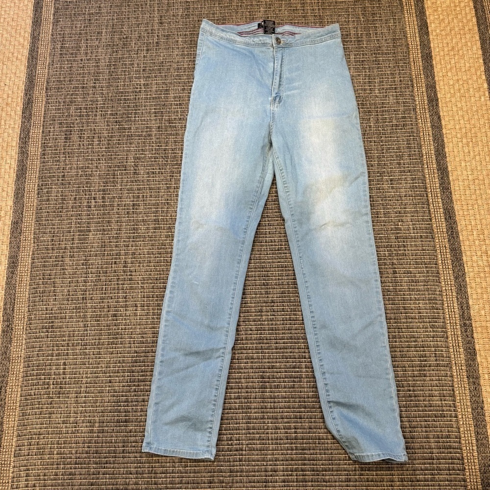 Classic Blue Straight Leg Women's Jeans